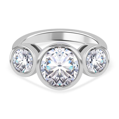 Moissanit Ring - 2,72 ct. image number 0