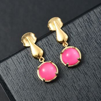 Maulbeer Mondstein Ohrringe - 3 ct.