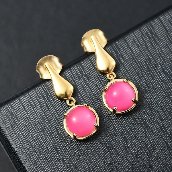 Maulbeer Mondstein Ohrringe - 3 ct. image number 2