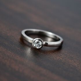 LUXURIANT VS Labor Diamant Ring - 0,25 ct.