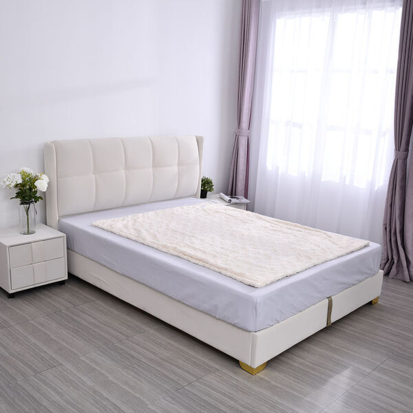 Elektronische Heizdecke, Wei&szlig;