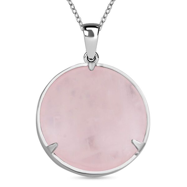 Rosenquarz Schmuckset Reiner Edelstahl Std Gelb und Legierung Std Gelb ca. 2.00 ct image number 4