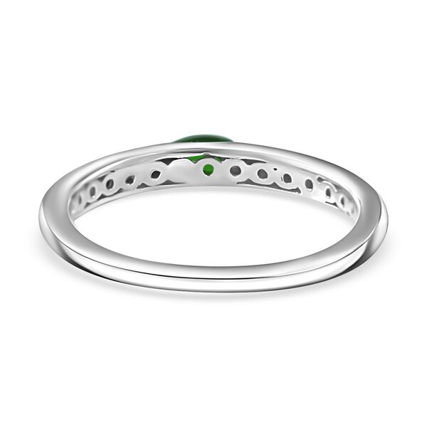 AA Nat&uuml;rlicher Chromdiopsid-Ring - 0,26 ct. image number 4