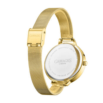 Gamages Of London Spectacle Schweizer Uhrwerk Diamond Set Damenuhr - goldene