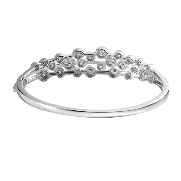 Moissanit Armreif, 19 cm - 5,04 ct. image number 6