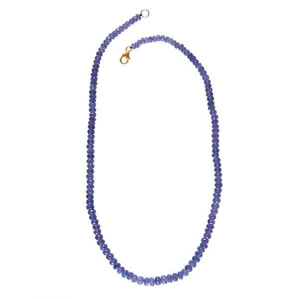 AAA Tansanit Halskette, 45cm - 117 ct. image number 4