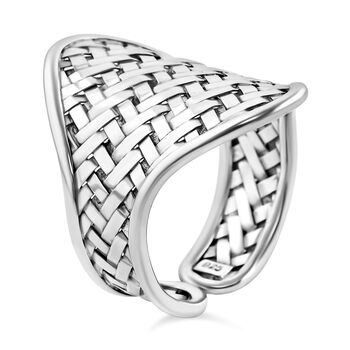 925 Silber Ring (Gr&ouml;&szlig;e 16.00) ca. 5,00g