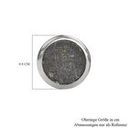 Meteorit-Ohrringe, 925 Silber platiniert ca. 5,59 ct image number 4