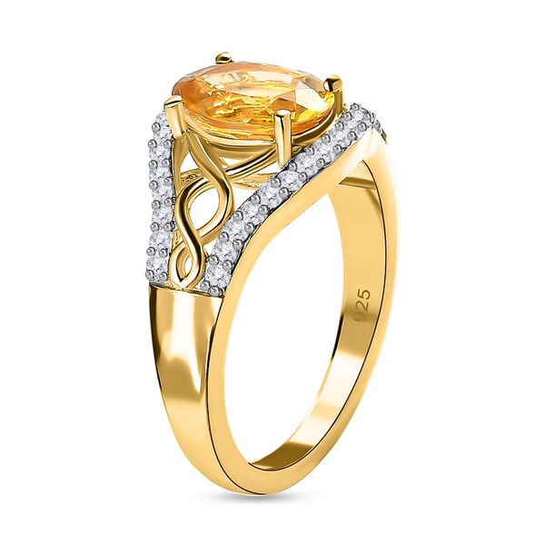 Premium brasilianischer Heliodor und Zirkon-Ring - 1,92 ct. image number 5