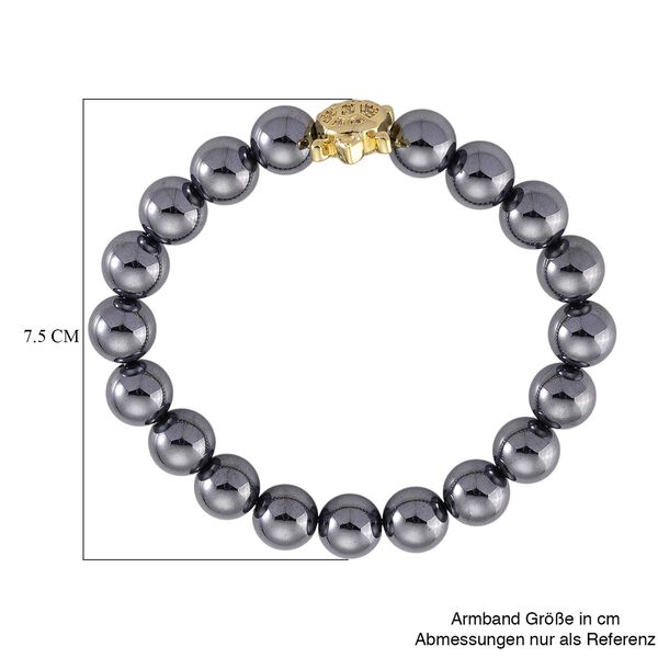 Terahertz, Wei&szlig;er Zirkonia Schildkr&ouml;te Armband ca. Flexibles cm Nickelfreies Messing Standard 131.00 ct image number 6