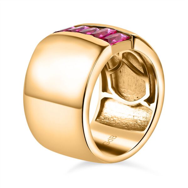 Roter Zirkonia-Ring - 1,08 ct. image number 4