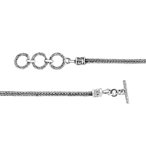 Royal Bali D'Joy 20cm Elefant-Armband in 925 Silber image number 4