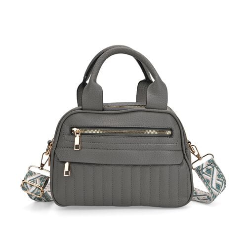" life-style:Color:Teal; Size/Profile:  PU Crossbody Bag  Wall (exterior):PU Lining (Interior):Polyester;  Pockets (exterior):Zipper -5;  Pockets (interior): zipped-1,slip-2 Size:25*9*18cm     shoulder strap size:120 cm"