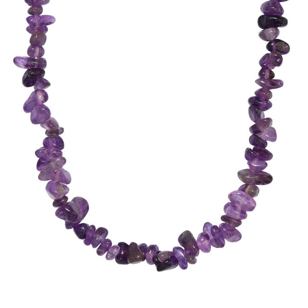 Amethyst Halskette 70 cm ca. 145.00 ct image number 3