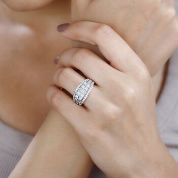 Moissanit Ring- 2,17 ct.