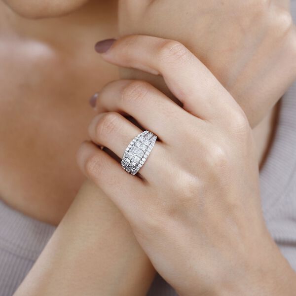 Moissanit Ring- 2,17 ct. image number 3