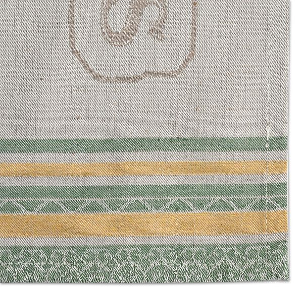 LIVMORE Set aus 3 Jacquard K&uuml;chenhandt&uuml;chern, 50 x 70 cm, Schwarz image number 8