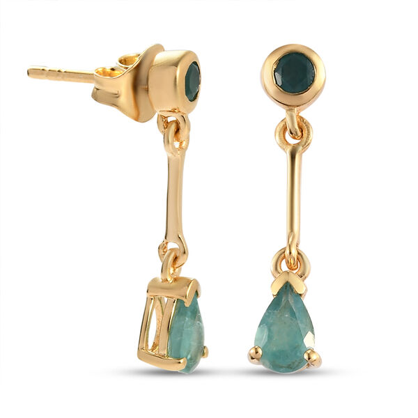 Grandidierit Ohrh&auml;nger - 1,04 ct.