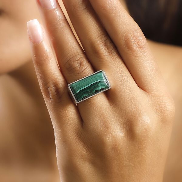 Malachit Ring - 16,71 ct. image number 3