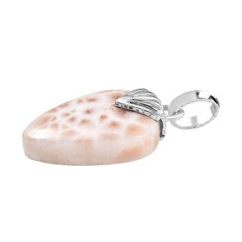 Djoy AA Natrolith Anh&auml;nger 925 Silber ca. 14.40 ct