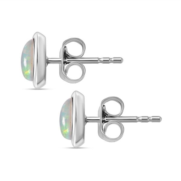 AA Nat&uuml;rliches, &auml;thiopisches Welo Opal Schmuckset, 925 Silber rhodiniert - 1,61 ct. image number 7