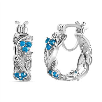 ALLORO AA Neon Apatit Ohrringe- 0,76 ct.