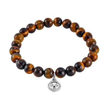 Tigerauge Schmuckset  ca. 300.00 ct