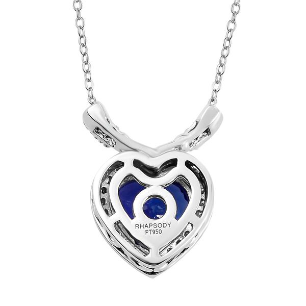 RHAPSODY AAAA Tansanit und Diamant Anhänger mit 45cm Kette - 2,28 ct. image number 5