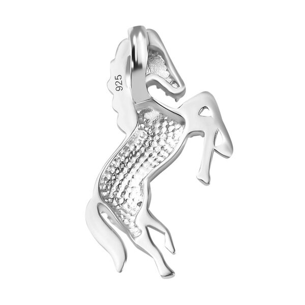 Pferd Anhänger mit weißen Diamantakzenten image number 5