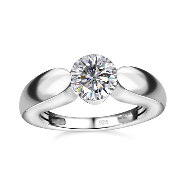 Moissanit Ring - 1,21 ct. image number 4