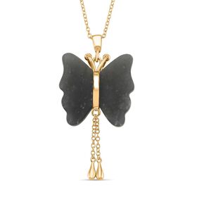 D'Joy Natürlicher Olmek Jadeit Schmuckset ca. 50 cm 925 Silber vergoldet ca. 20,00 ct. D'Joy Natürlicher Olmek Jadeit Schmuckset ca. 50 cm 925 Silber vergoldet ca. 20,00 ct.