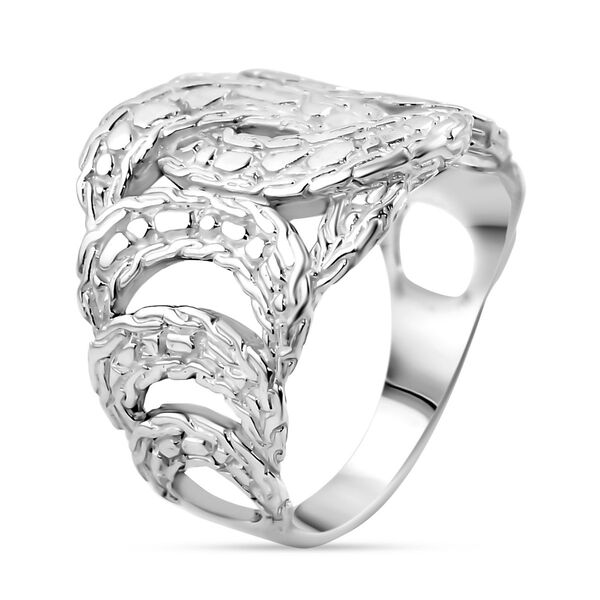 Royal Bali Kollektion- Ring mit strukturierter Drachenhaut image number 3