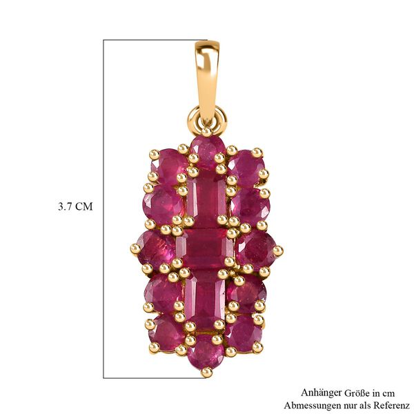 AA Afrikanischer Rubin-Anh&auml;nger - 6,67 ct. image number 5