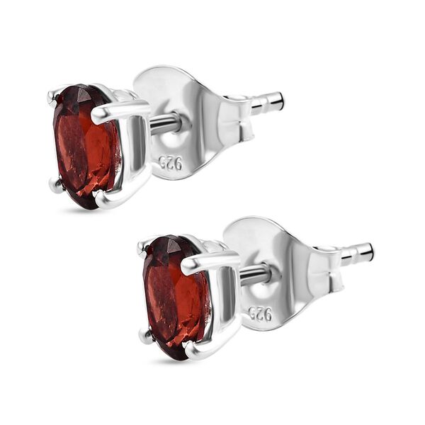 Mosambik Granat Ohrringe - 2,02 ct. image number 4