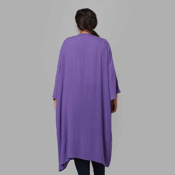 Einzigartiger Duster Kimono, Einheitsgr&ouml;&szlig;e, Lila image number 3