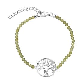Peridot Armband, 16,5 cm - 6,55 ct.