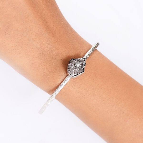 EVER TRUE Meteorit Armreif ca. 19 cm Nickelfreies Messing ca. 27,34 ct. image number 2