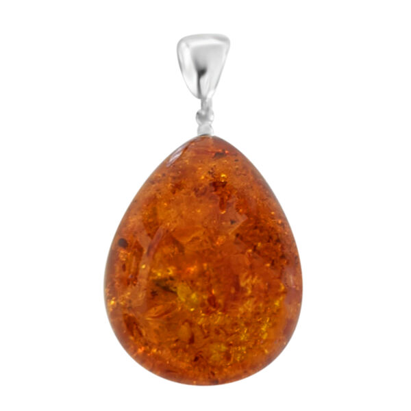Bernstein Anhänger 925 Silber ca. 31,50 ct. image number 0