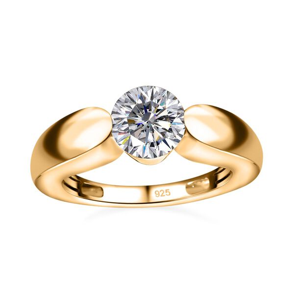 Moissanit Ring - 1,21 ct. image number 4