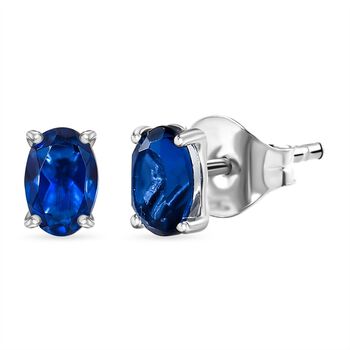 Ceylon Farbe Quarz Ohrringe 925 Silber ca. 1.04 ct