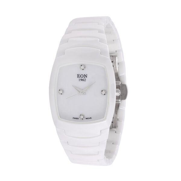EON 1962 schweizes Uhrwerk, Wei&szlig;
