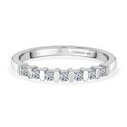 LUXURIANT DIAMOND - Lab Grown Diamant SI-GH Ring 925 Silber rhodiniert (Größe 18.00) ca. 0.20 ct