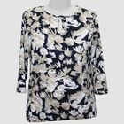 Muster Oberteil, schwarz/wei&szlig;, S, 10-12