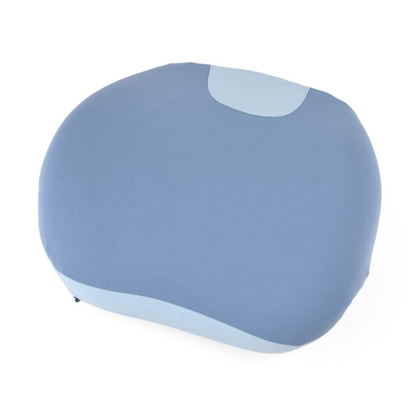 LIVMORE R&uuml;ckenst&uuml;tzkissen, viskoelastischer Schaum, k&uuml;hlender Stoff, 40x34,5x11cm, Blau image number 2