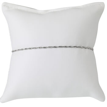 Italienisches Schlangen Pyramidenform Armband,  925 Silber rhodiniert, ca. 18 cm + 2.5 Extender, ca. 2,22g