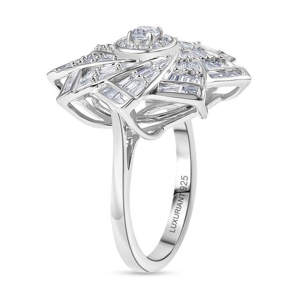 LUXURIANT DIAMANT - Lab Grown Diamant SI-GH Ring 925 Silber rhodiniert (Größe 18.00) ca. 1,00 ct image number 5