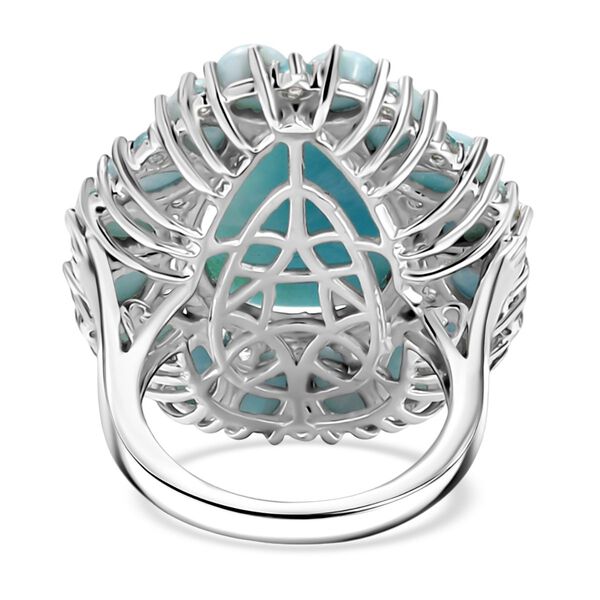 D&rsquo;Joy AA Larimar und Apatit Ring - 21,89 ct. image number 6