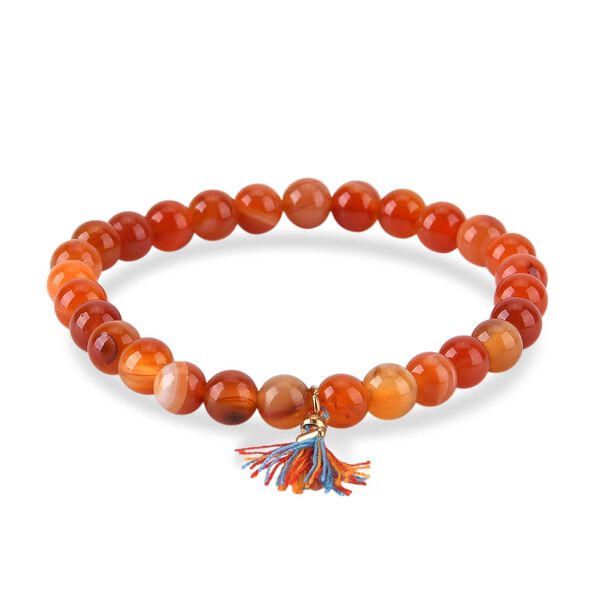 LIVMORE Geschenkset 3-teilig, Schl&uuml;sselanh&auml;nger Armband Halskette, Citrin image number 9