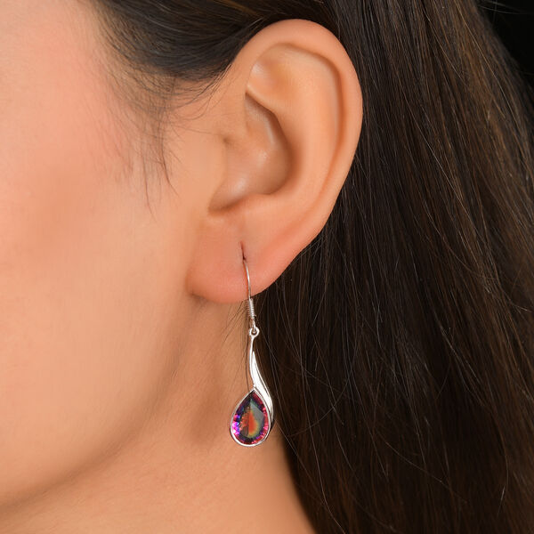 Sajen Silber-Himmlischer Quarz Ohrringe 925 Silber rhodiniert ca. 6.05 ct image number 2