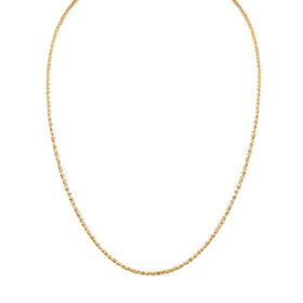 925 Silber vergoldet Kette ca. 60 cm ca. 6,42g